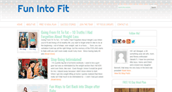 Desktop Screenshot of funintofit.com